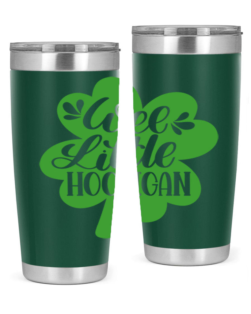 Wee Little Hooligan Style 16#- St Patricks Day- Tumbler