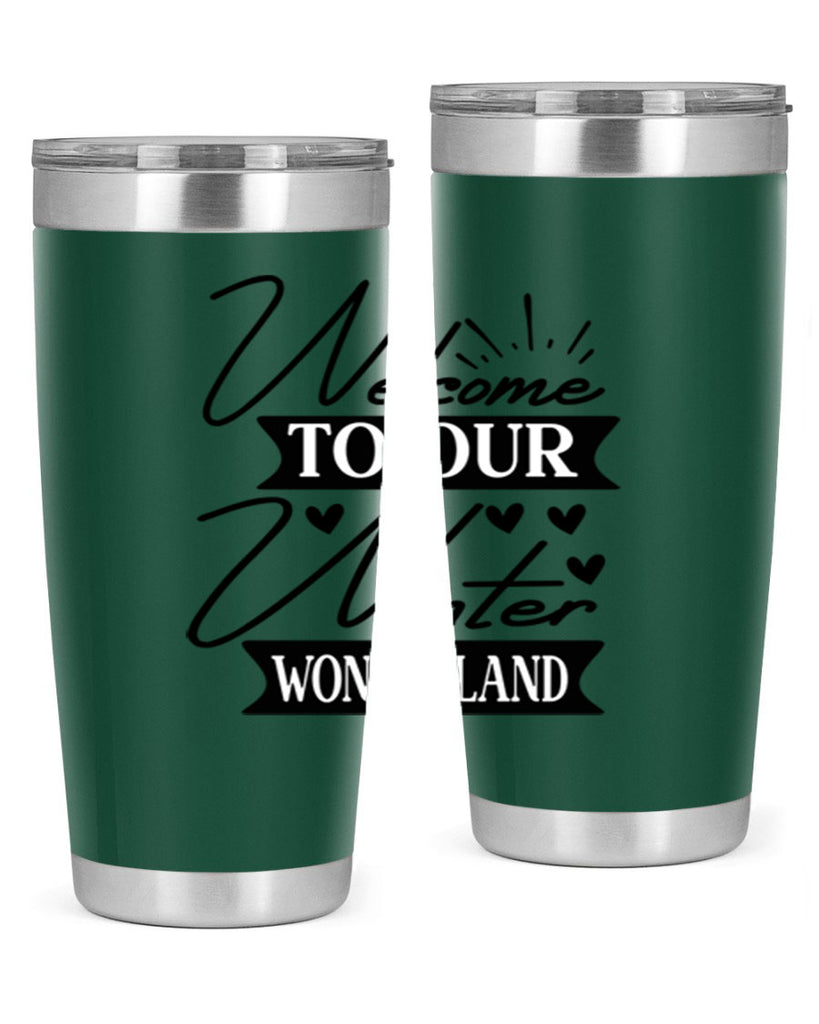 Welcome To Our Winter Wonderland 468#- winter- Tumbler