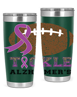alzheimers awareness style 112#- alzheimers- Tumbler