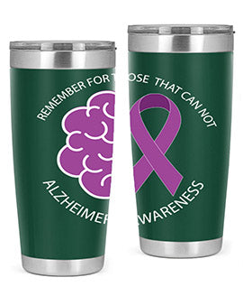 alzheimers awareness style 40#- alzheimers- Tumbler