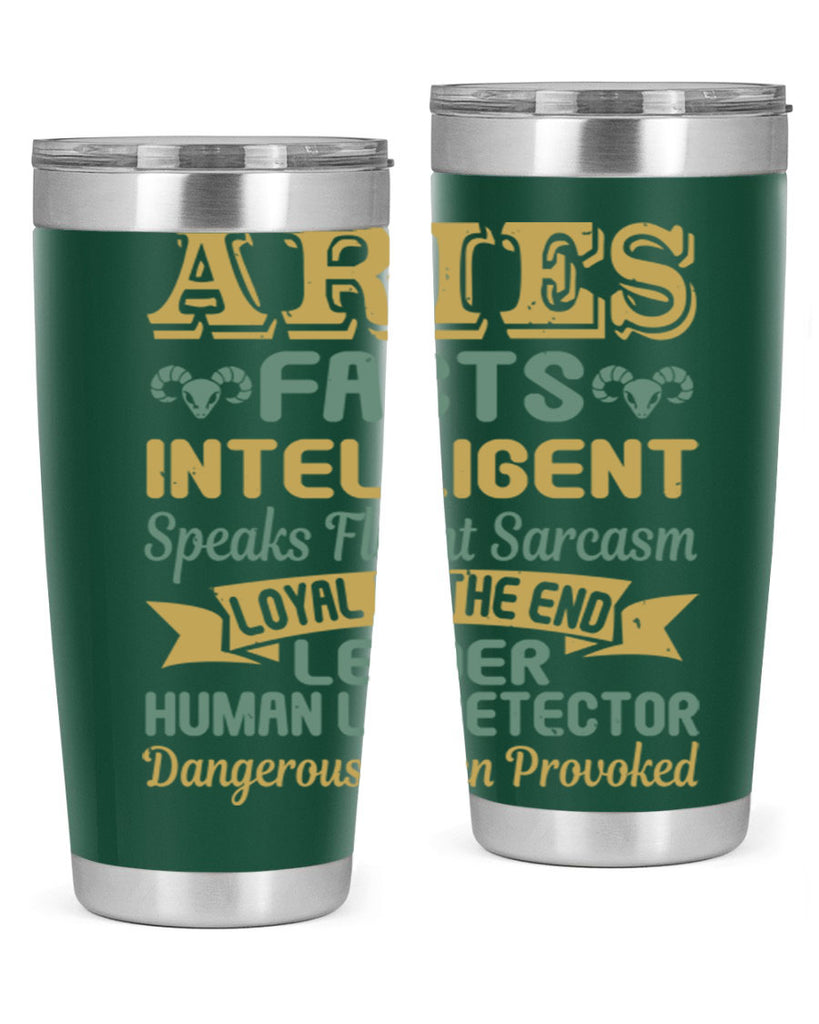 aries 123#- zodiac- Tumbler