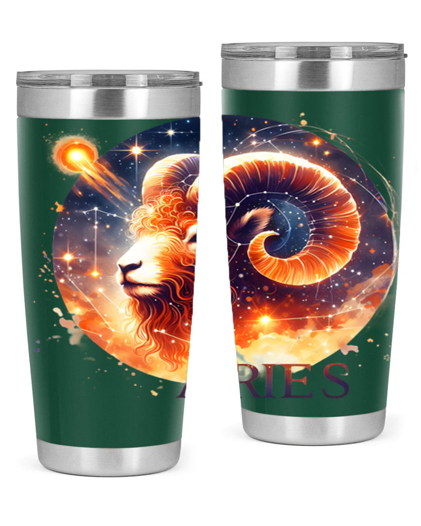 aries 130#- zodiac- Tumbler