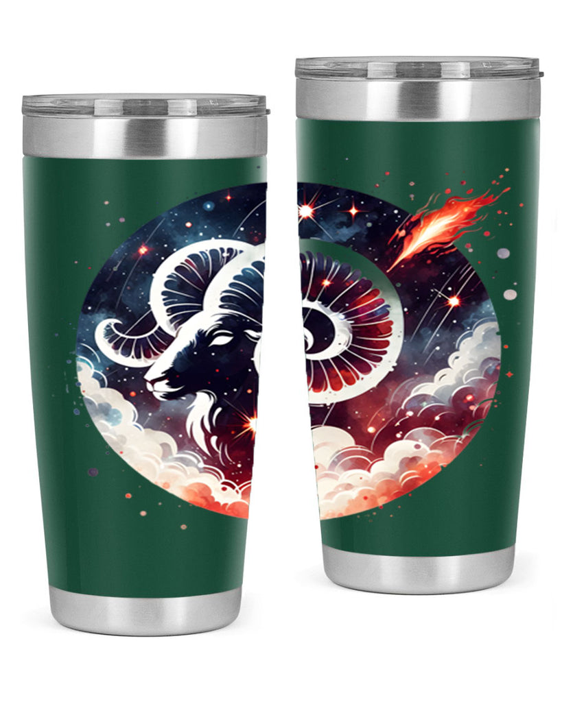 aries 140#- zodiac- Tumbler