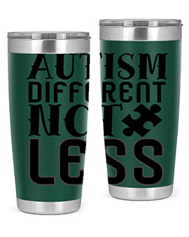 autism different not less Style 6#- autism- Tumbler