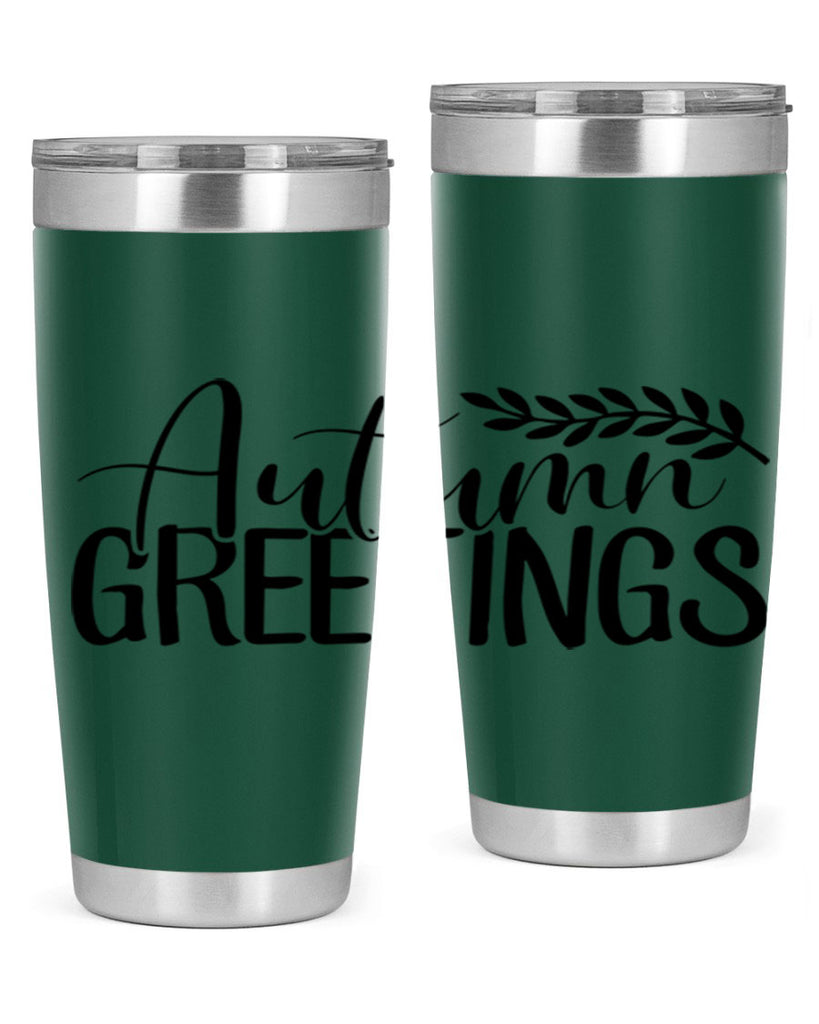 autumn greetings 13#- fall- Tumbler