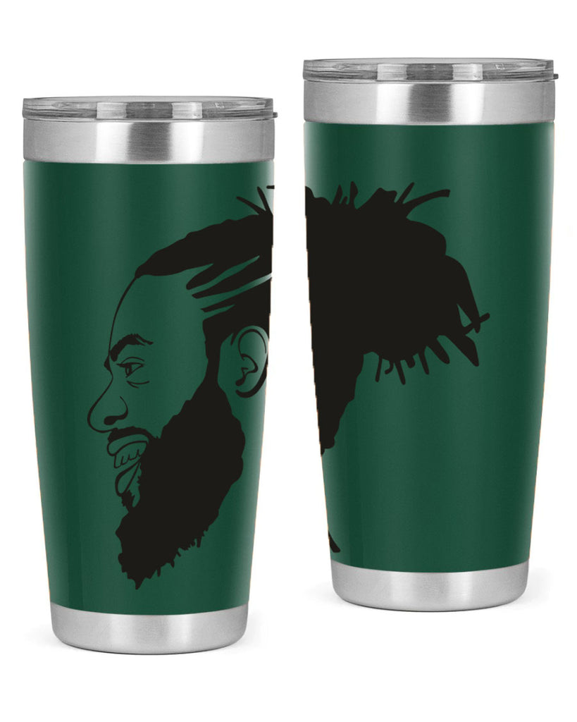 beardman 45#- black men - boys- tumbler