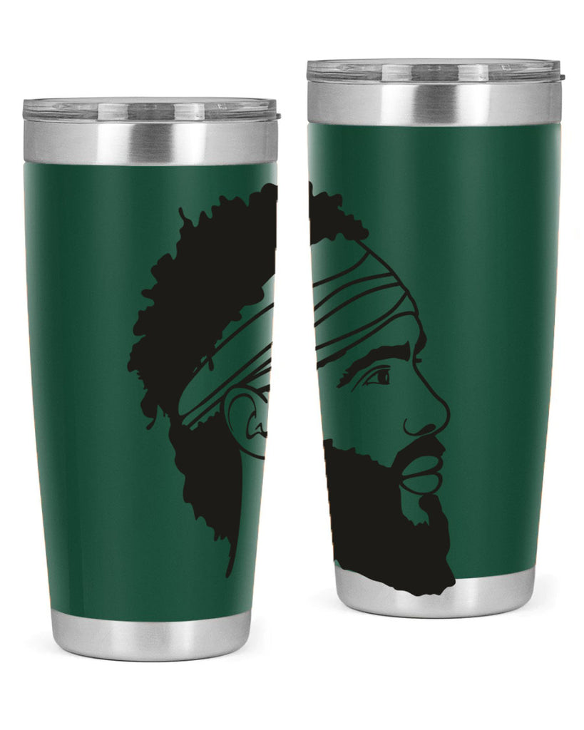 beardman 48#- black men - boys- tumbler