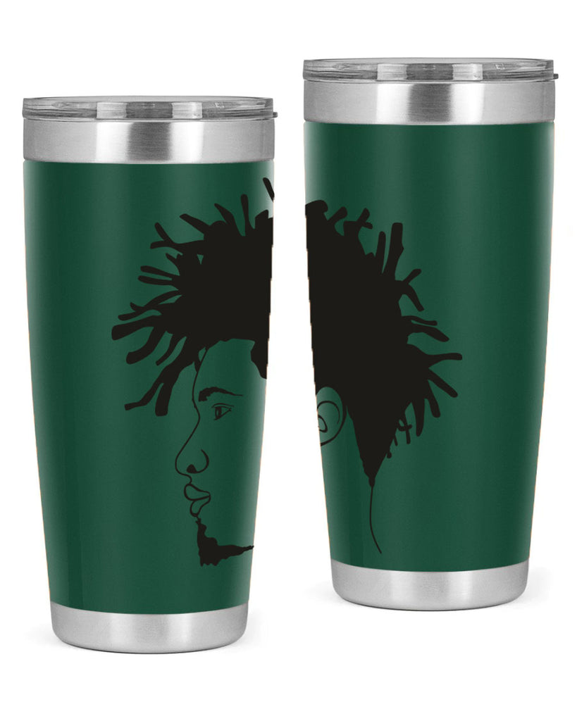 beardman 51#- black men - boys- tumbler