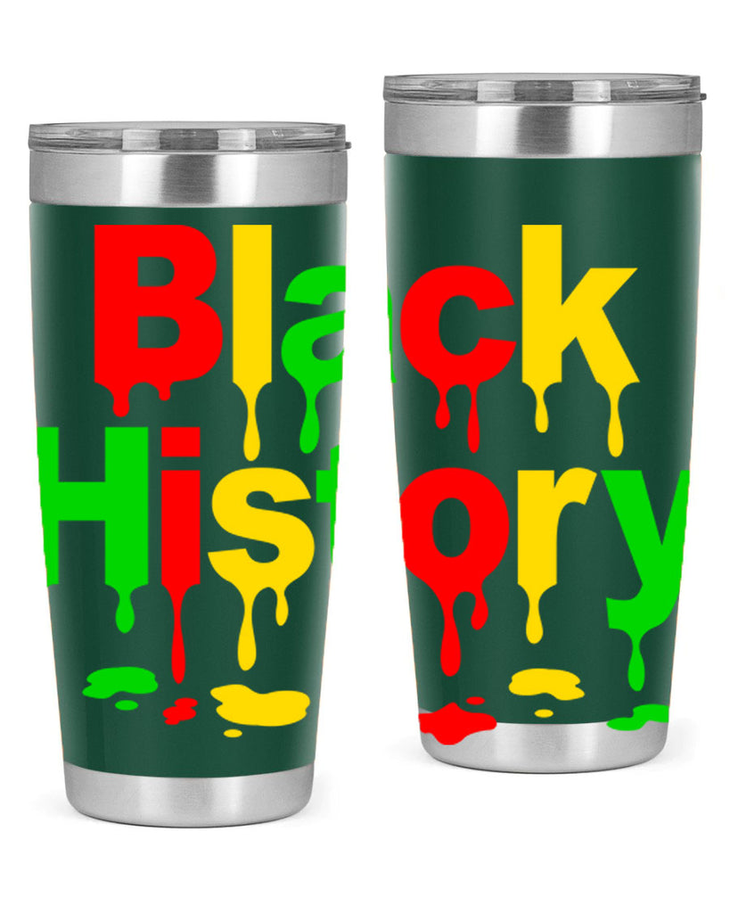black history drip 241#- black words phrases- Cotton Tank