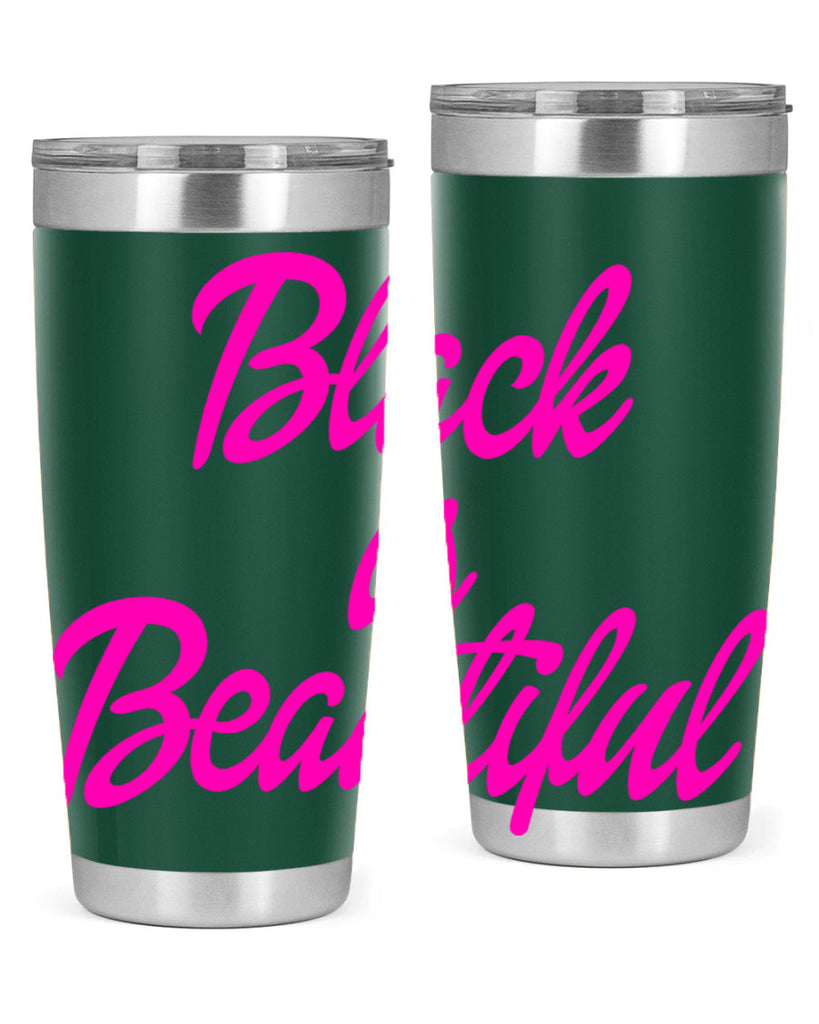 black is beautiful 200#- black words phrases- Cotton Tank