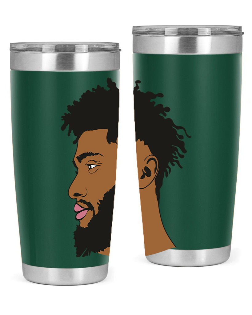 black man style 3#- black men - boys- tumbler