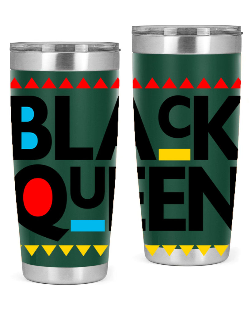 black queen 222#- black words phrases- Cotton Tank