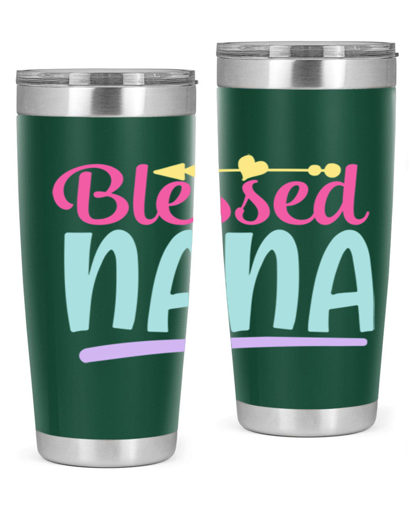 blessed nana 60#- grandma - nana- Tumbler