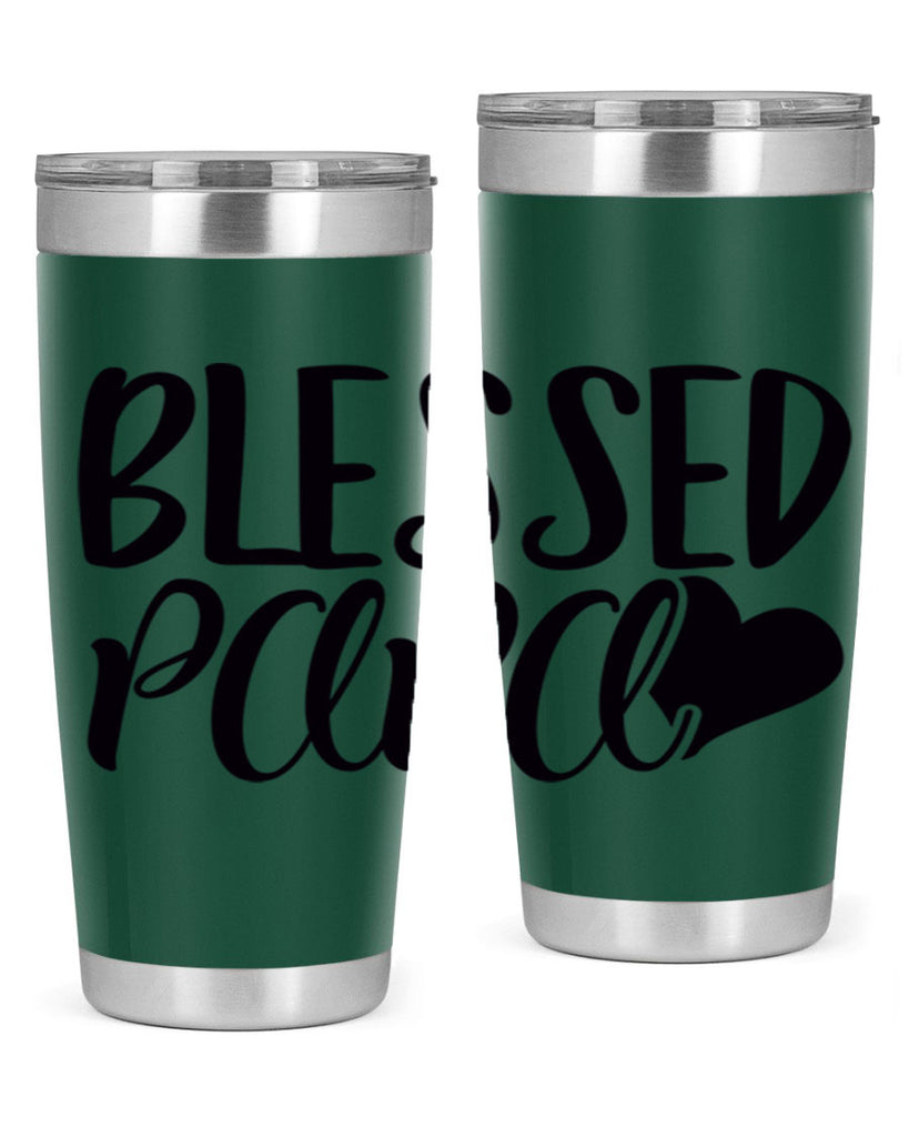 blessed papa 70#- grandpa - papa- Tumbler