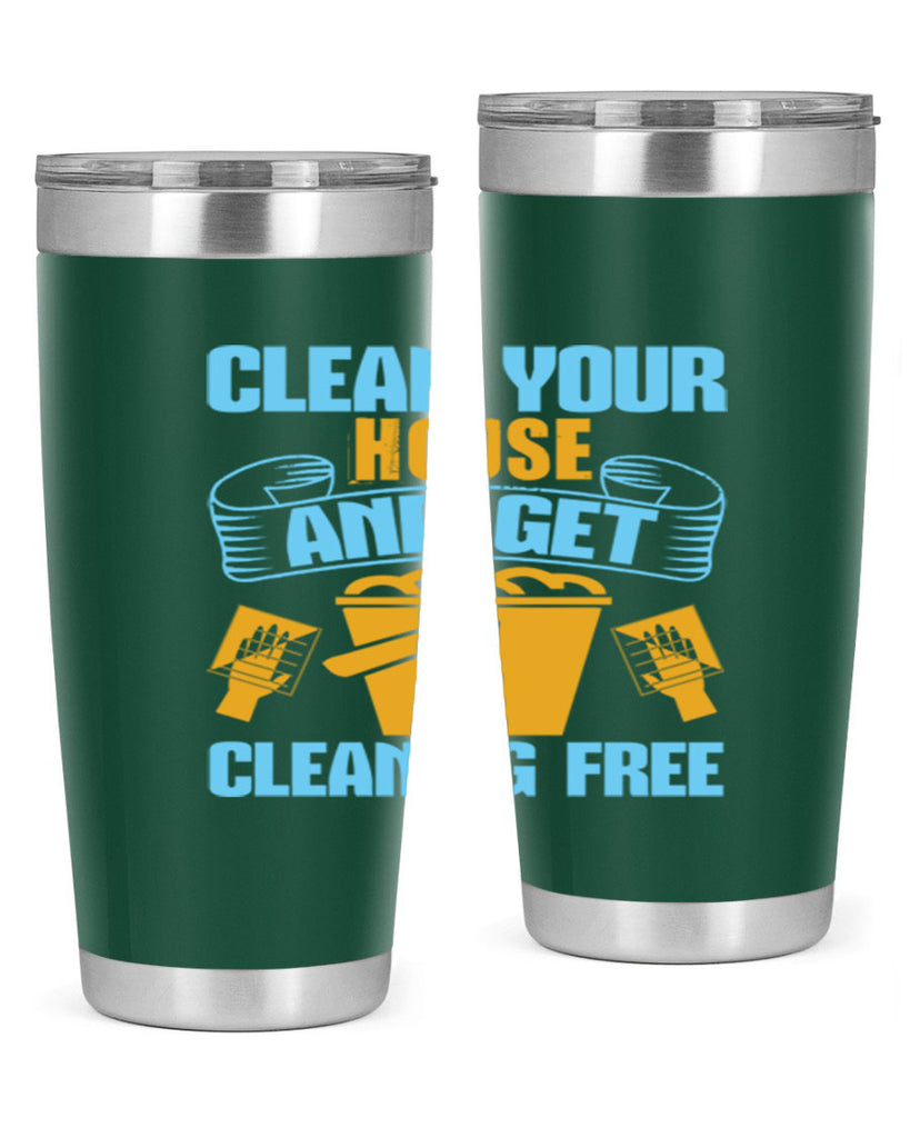 clean your house and get cleaning free Style 46#- cleaner- tumbler