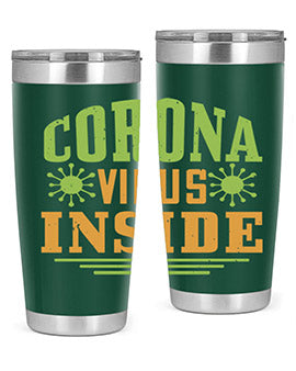 coronavirus inside Style 2#- corona virus- Tumbler