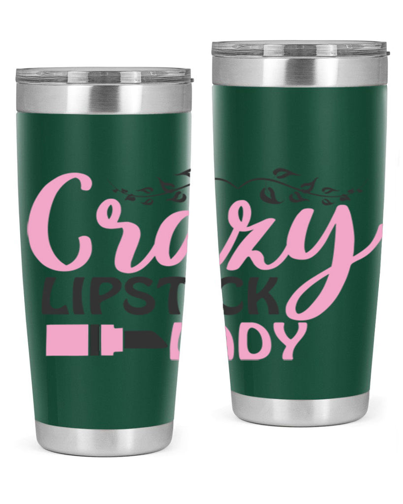 crazy lipstick lady Style 159#- make up- Tumbler