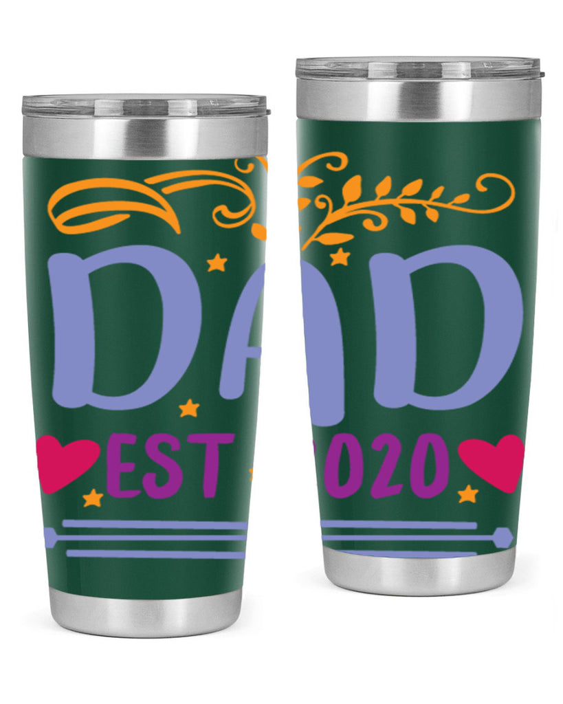 dad est 98#- fathers day- Tumbler