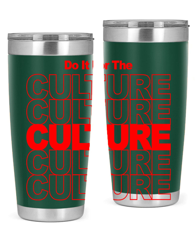 do it for the culture 170#- black words phrases- Cotton Tank