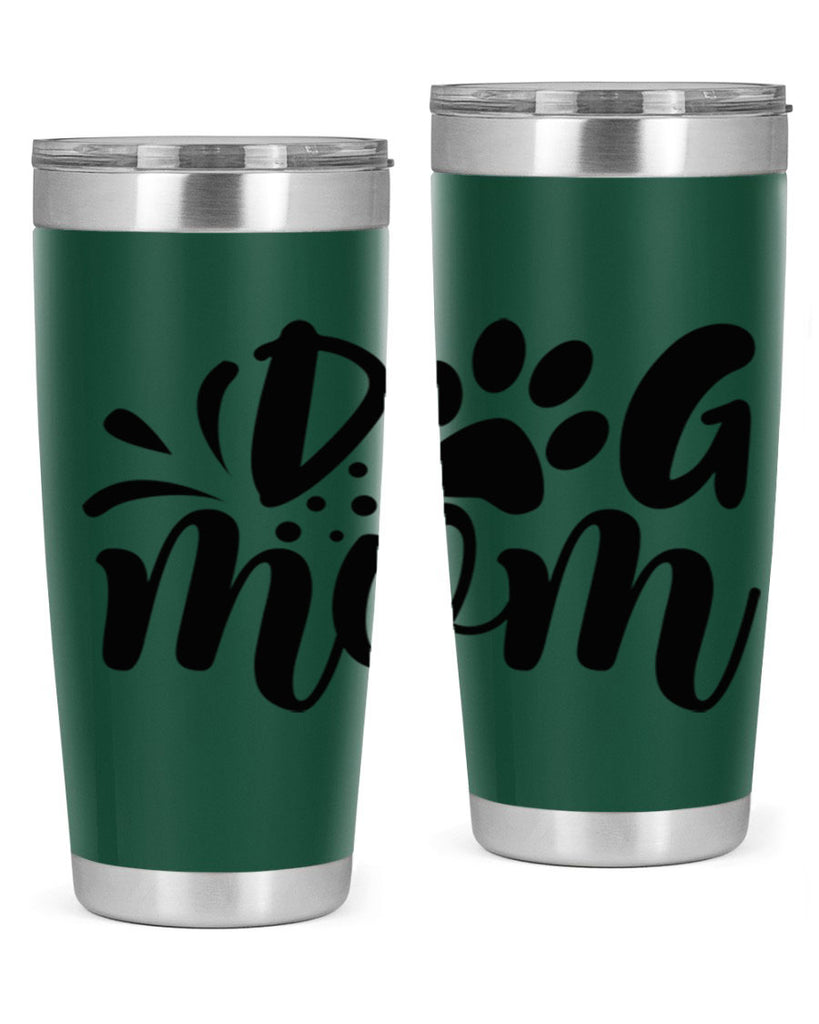 dog mom 268#- mom- Tumbler