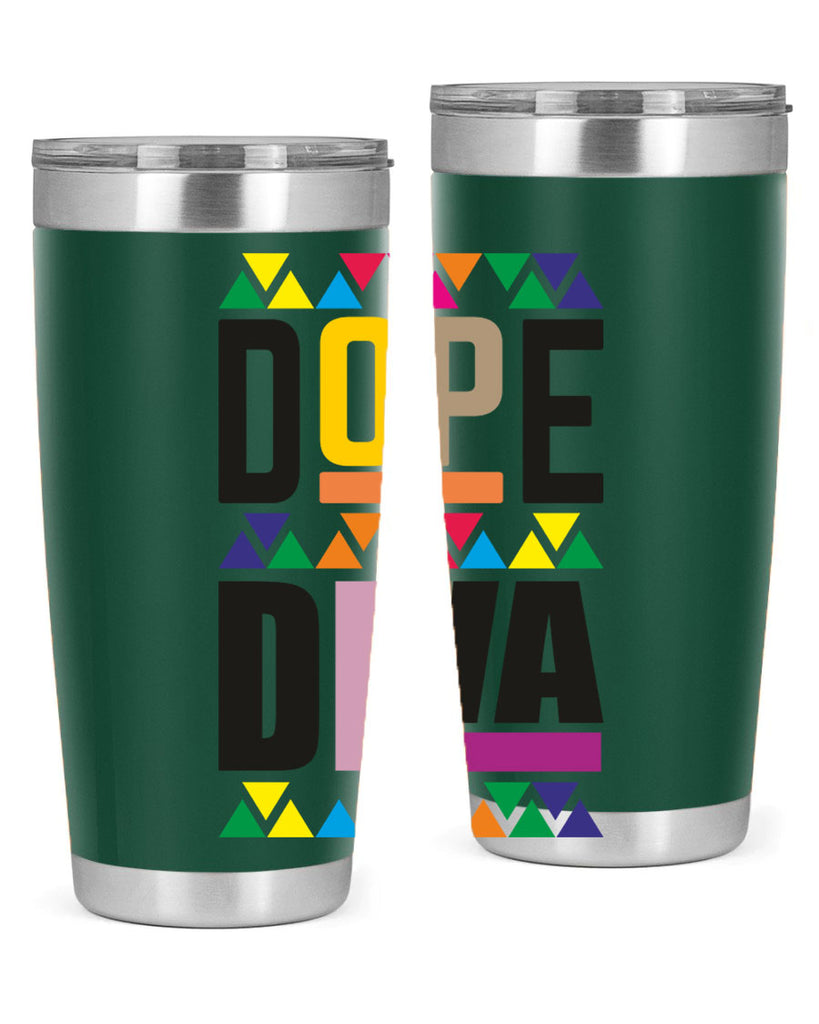 dope diva- black words phrases- Cotton Tank
