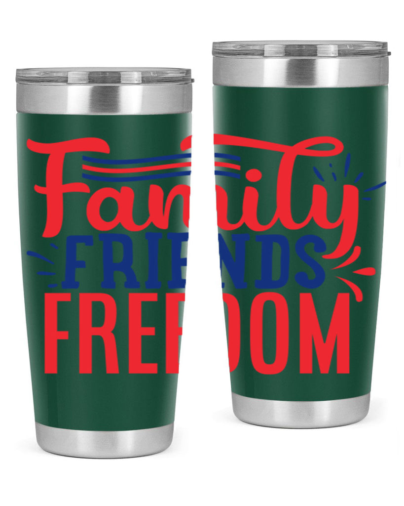 family friends freedom Style 48#- Fourt Of July- Tumbler
