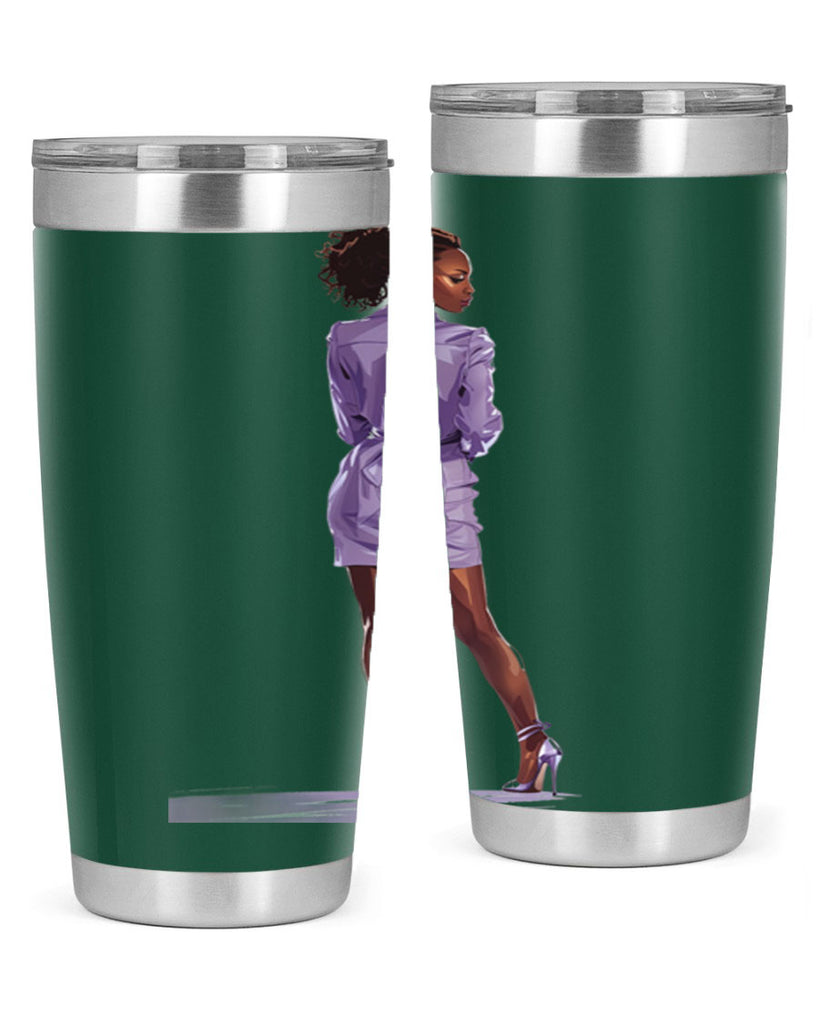 fashion girl in lavender 53#- fashion- Cotton Tank