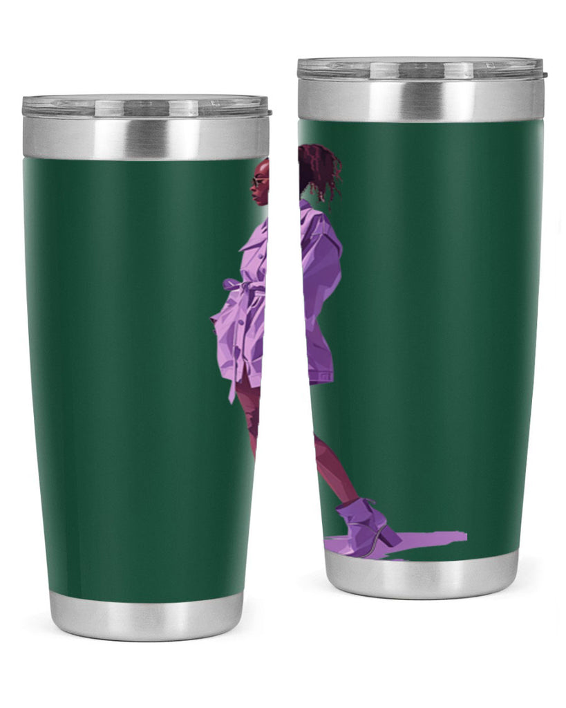 fashion girl in lavender 66#- fashion- Cotton Tank