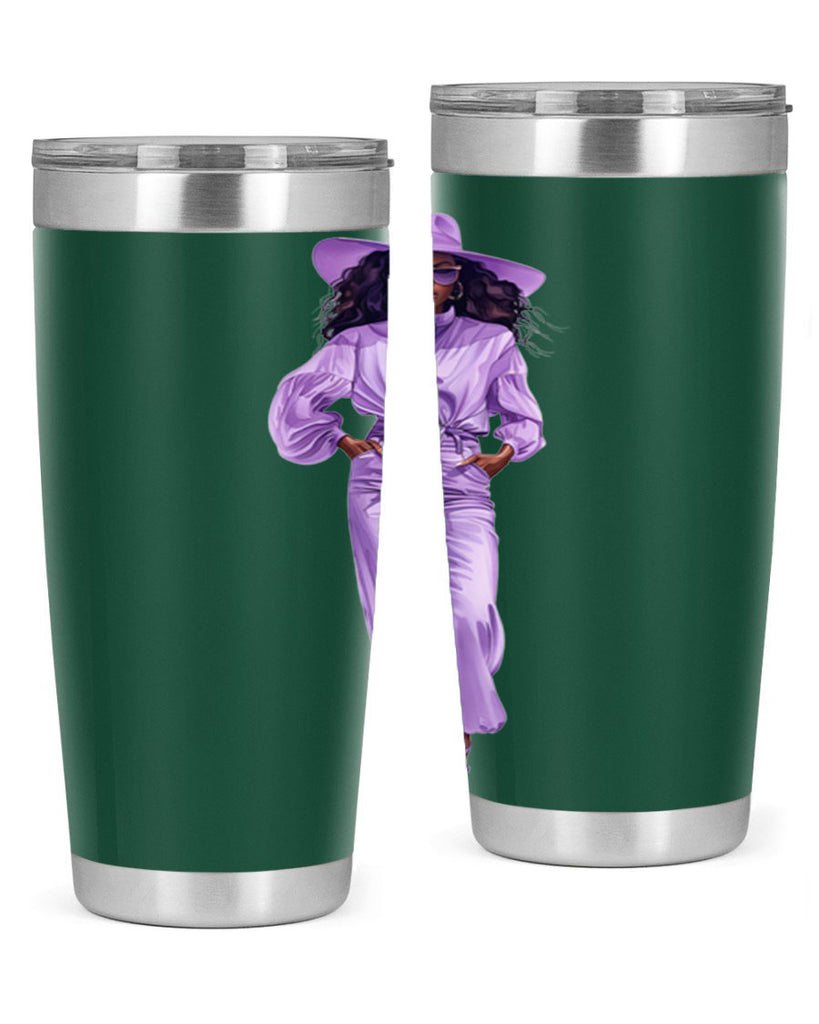 fashion girl in lavender 68#- fashion- Cotton Tank
