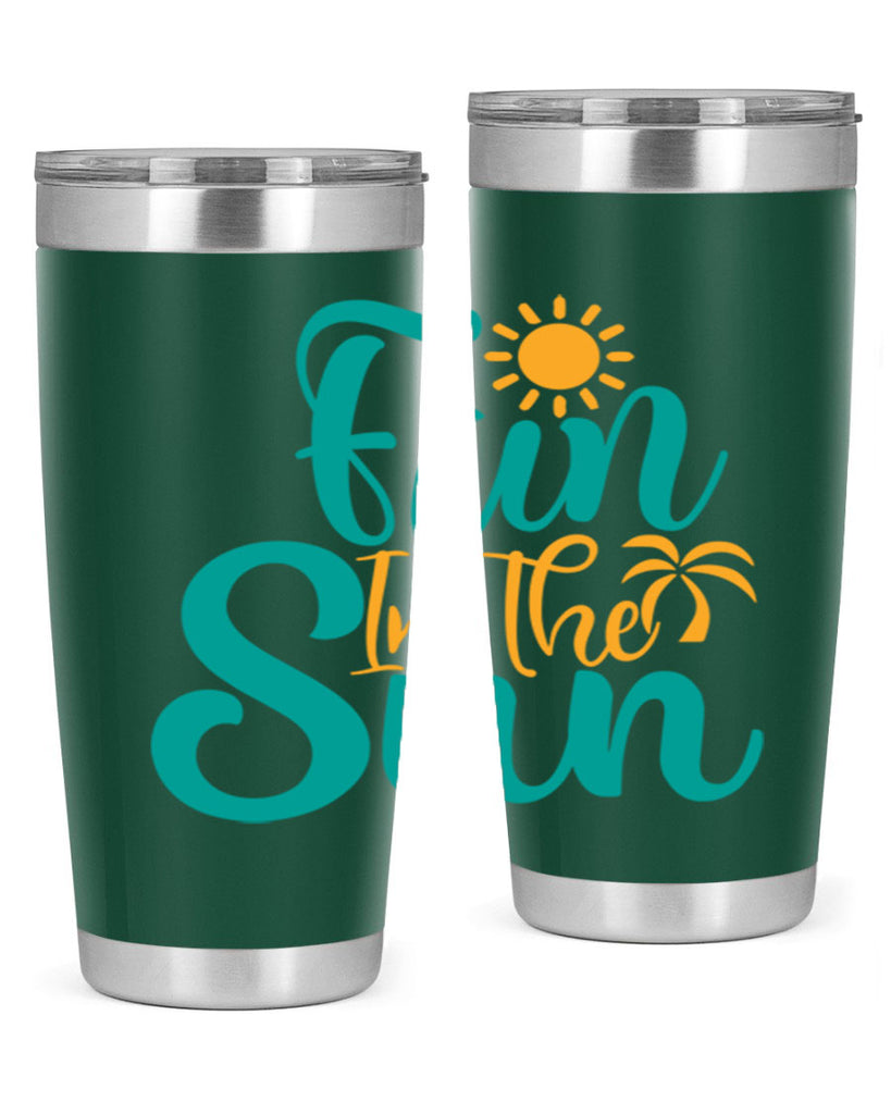 fun in the sun Style 104#- summer- Tumbler