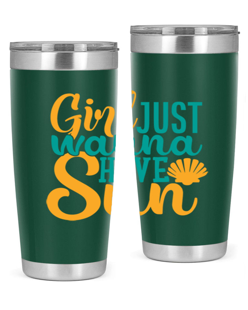 girls just wanna have sun Style 101#- summer- Tumbler