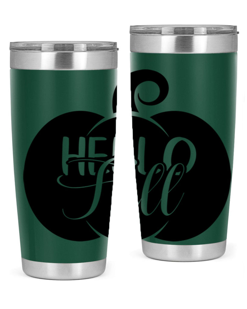 hello fall 275#- fall- Tumbler