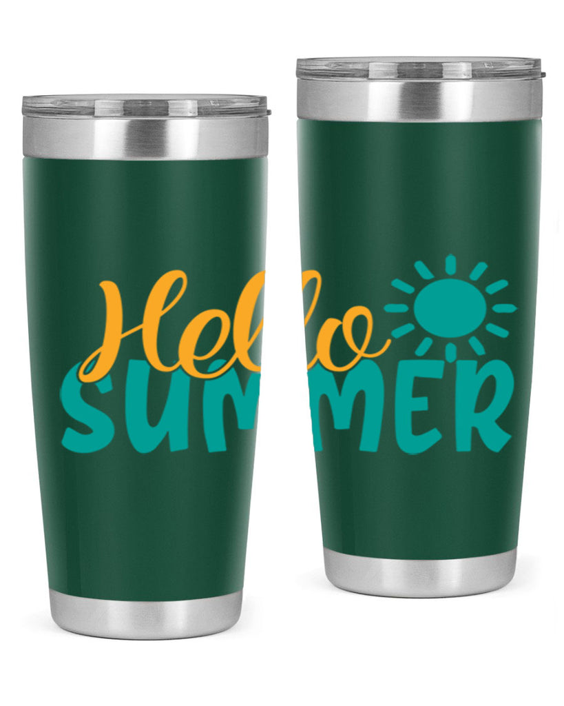 hello summer Style 98#- summer- Tumbler