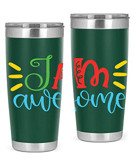 i am awesome Style 18#- autism- Tumbler