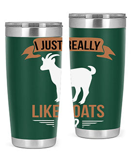 i just really like goats ok Style 3#- goat- Tumbler