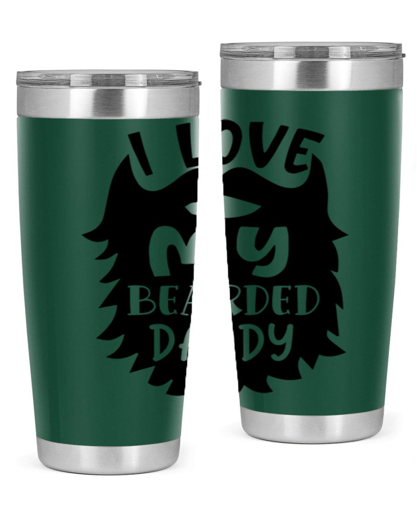 i love my bearded daddy Style 248#- baby- tumbler