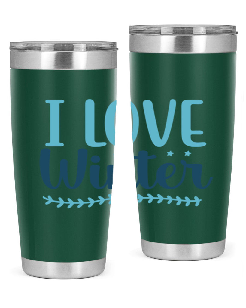 i love winter 226#- winter- Tumbler