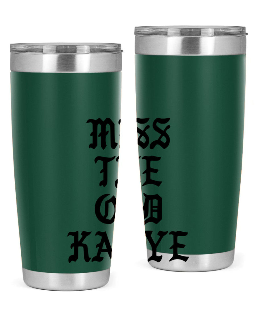 i miss the old kanye pablo 114#- black words phrases- Cotton Tank