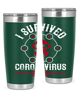 i survived coronavirus Style 32#- corona virus- Tumbler