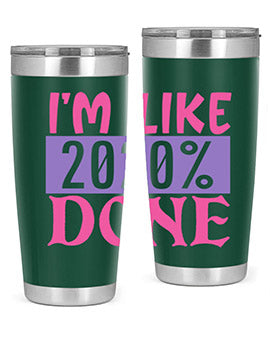 im like done Style 50#- corona virus- Tumbler