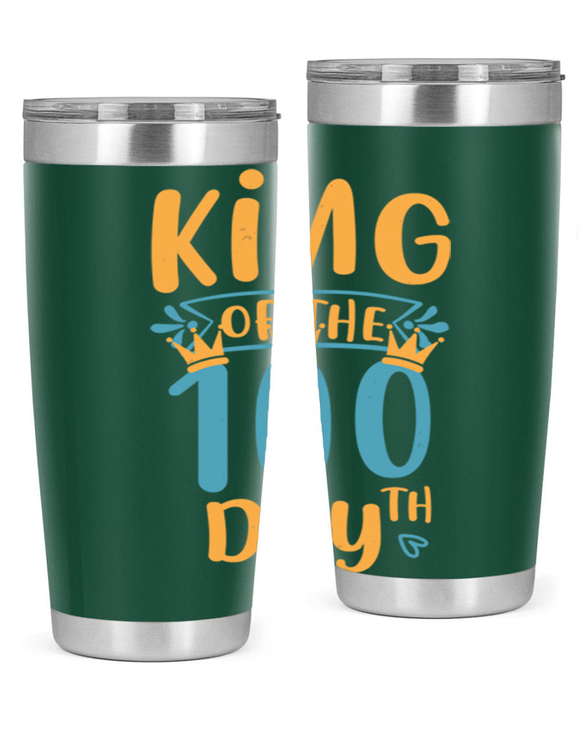 king of the th day 3#- 100 days of school- Tumbler