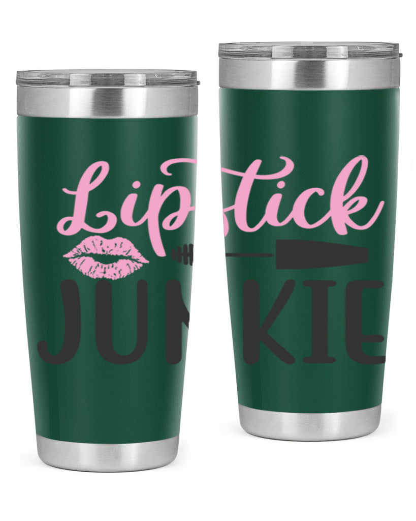 lipstick junkie Style 154#- make up- Tumbler