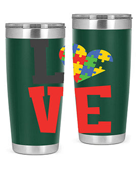 love Style 29#- autism- Tumbler