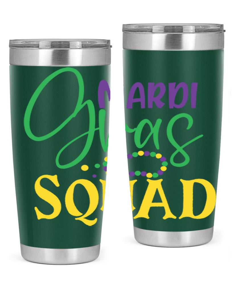 mardi gras squad 78#- mardi gras- Tumbler