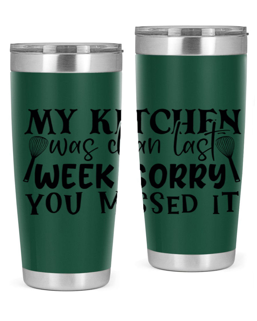 my kitchen was clean last week sorry you missed it 84#- kitchen- Tumbler
