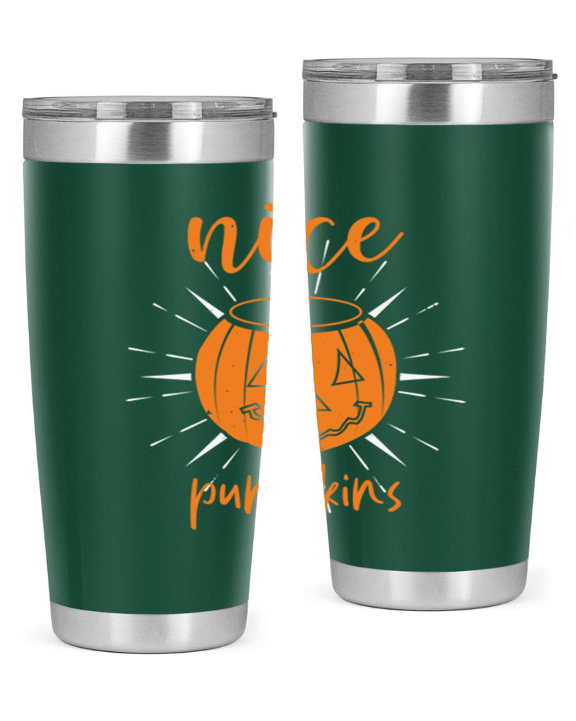 nice pumpkins 138#- halloween- Tumbler