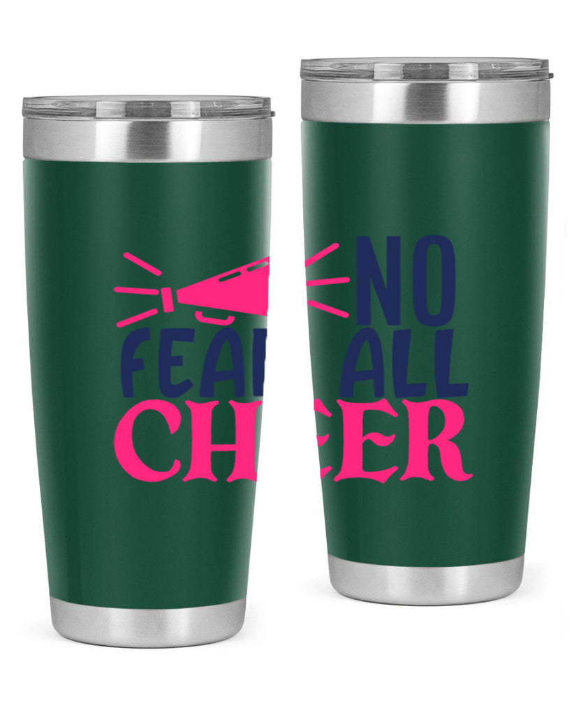 no fear all cheer 1739#- cheer- Tumbler