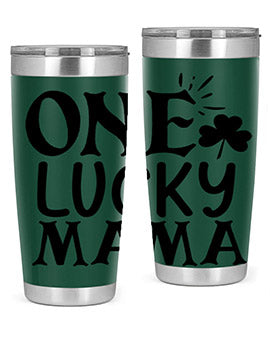 one lucky mama Style 34#- autism- Tumbler