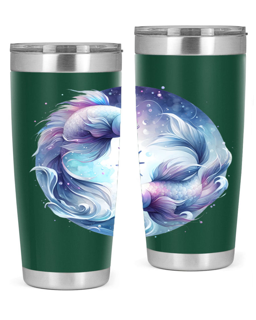 pisces 349#- zodiac- Tumbler