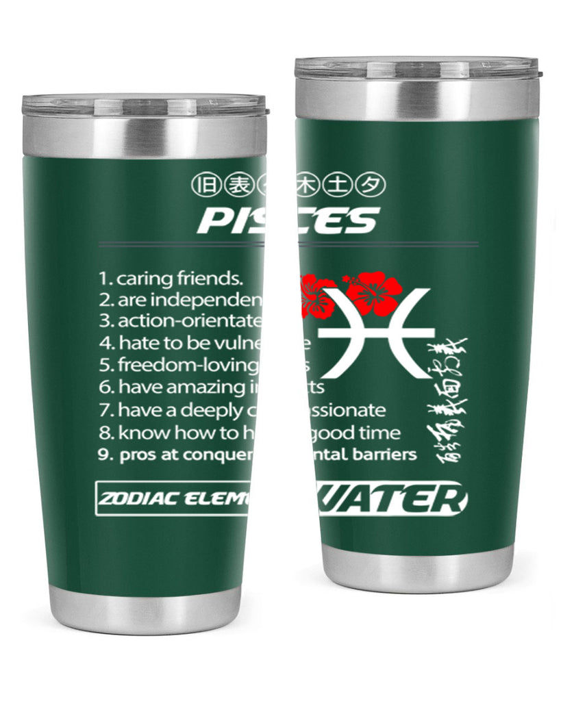pisces 356#- zodiac- Tumbler